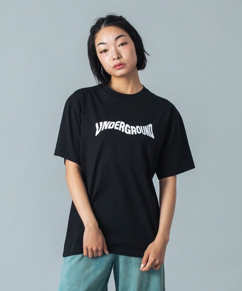 tシャツ サークルロゴＴシャツ レディース サークルロゴTシャツ | human woman（ヒューマンウーマン