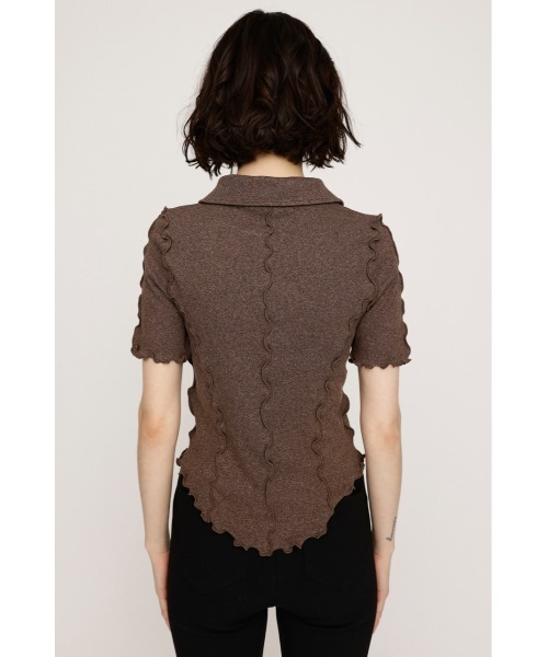 トップス SFO SLY tシャツ FRONT ZIP LINKING TOPS フロント ジップ