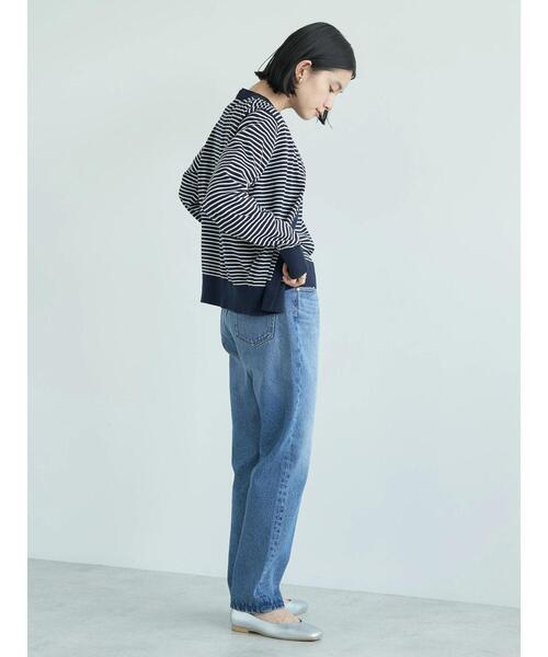 「AMERICAN HOLIC」 ニットアンサンブル M ネイビー レディース_画像9