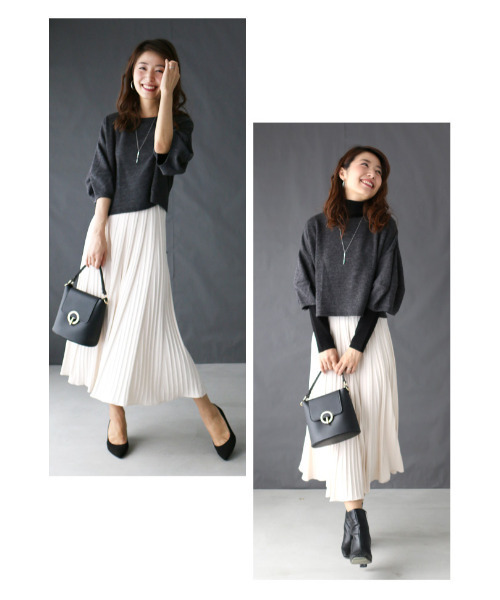 「styling/」 7分袖ニット FREE ブラック レディース styling/ 「styling/」 7分袖ニット FREE ブラック レディース