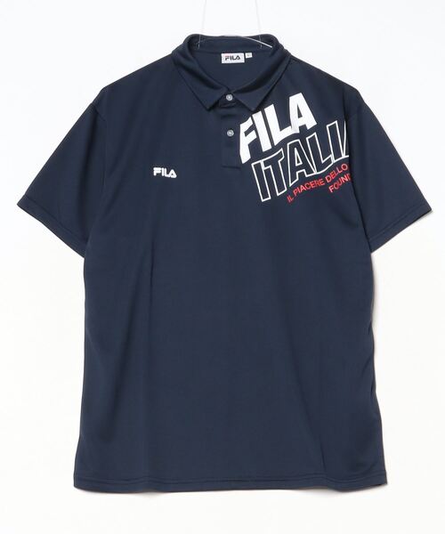 FILA ポロシャツ フィラ 冷感半袖ポロシャツ メンズ : ZOZOTOWN