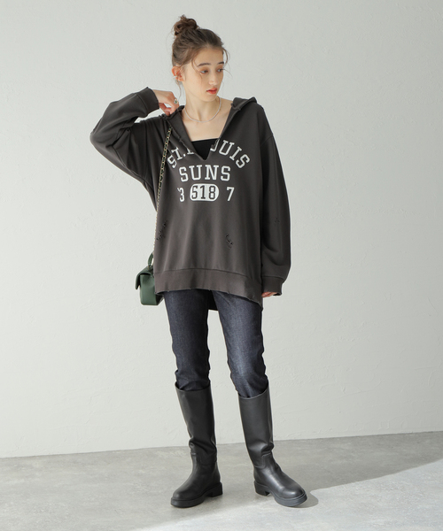 JOURNAL STANDARD グレーA フリーパーカー JOURNAL STANDARD 「JOURNAL STANDARD」 ジップアップパーカー
