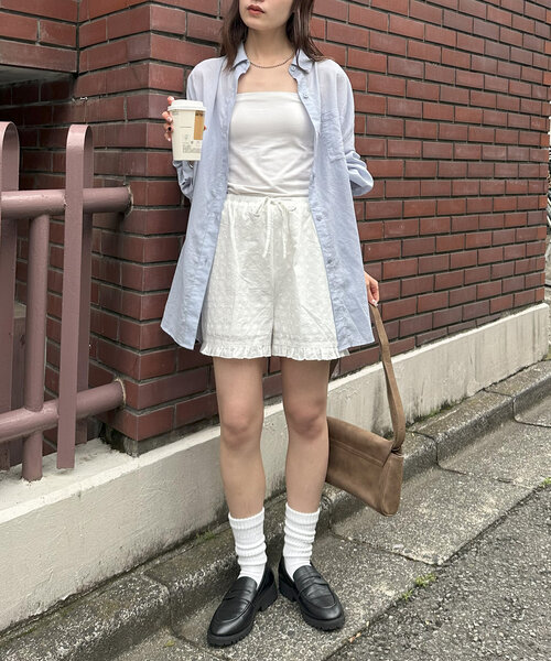 ディスコート フリルレースショートパンツ umm.】フリルレースショートパンツ｜ディスコートの通販｜&mall