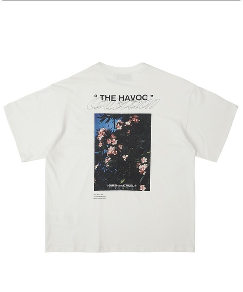 「HARSH AND CRUEL」 半袖Tシャツ X-LARGE ホワイト メンズ