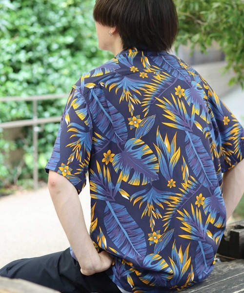アロハシャツ シャツ 半袖 レーヨンアロハシャツ メンズ レディース 