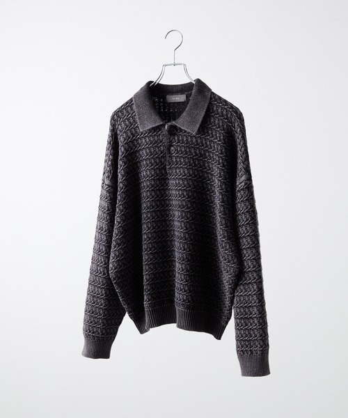 CLEL（クレイル） セーター ニット 「CLEL」Vintage Design 3D Knit