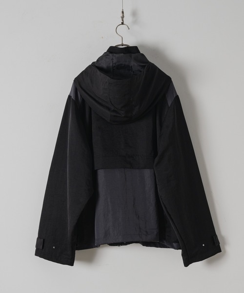 Casper John」 マウンテンパーカー MEDIUM ブラック メンズ