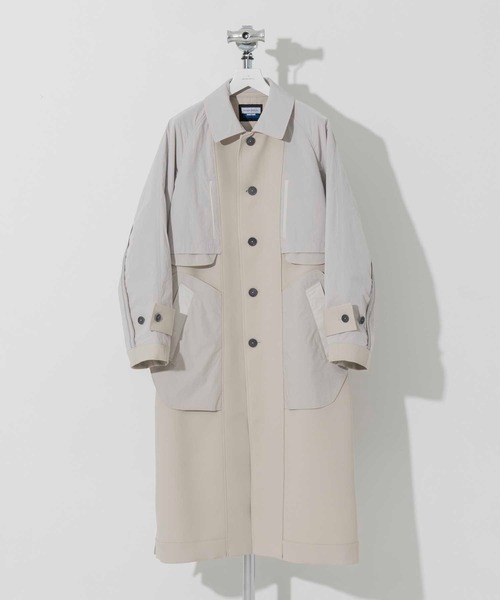 MAISON SPECIAL（メゾンスペシャル） ステンカラーコート 1 オフ