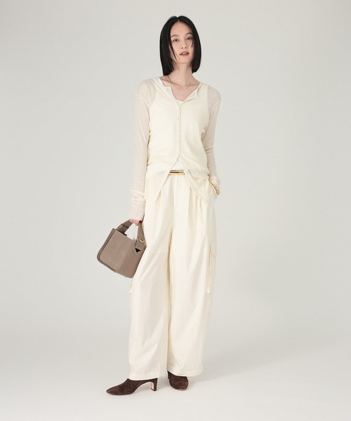 BABYLONE / バビロン　２ＷＡＹストレッチウールテレコ BABYLONE（バビロン） カーディガン 2WAYストレッチウールテレコ