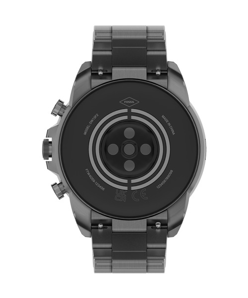 「FOSSIL」 デジタル腕時計 FREE シルバー メンズ