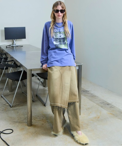 MAISON SPECIAL（メゾンスペシャル） デニムスカート Asymmetry Denim