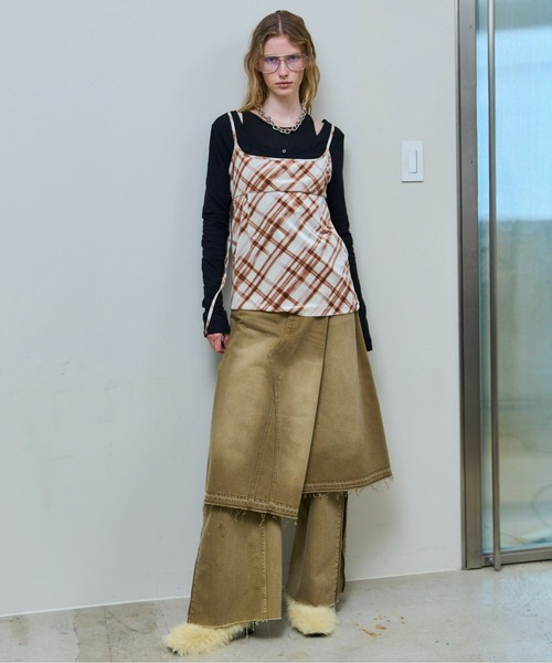 MAISON SPECIAL（メゾンスペシャル） デニムスカート Asymmetry Denim