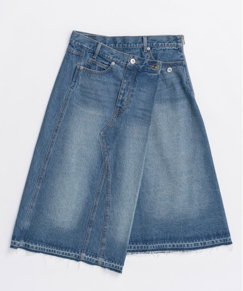 MAISON SPECIAL デニムスカート MAISON SPECIAL（メゾンスペシャル） デニムスカート Studs Denim