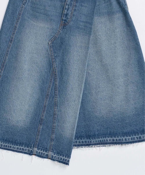 MAISON SPECIAL（メゾンスペシャル） デニムスカート Asymmetry Denim