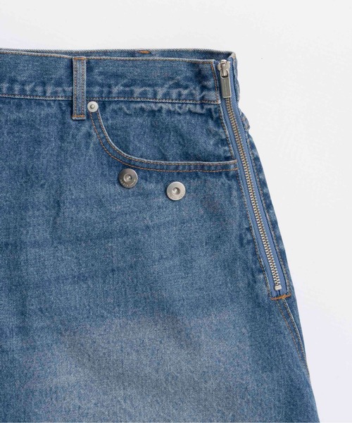 maisonspecial デニムスカート MAISON SPECIAL デニムスカート Studs Denim Skirt/スタッズ