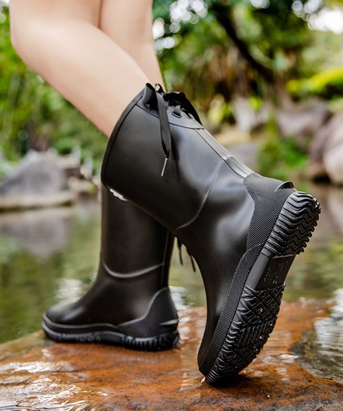 shoes365 長靴 レインブーツ ミドル丈レインブーツ レディース