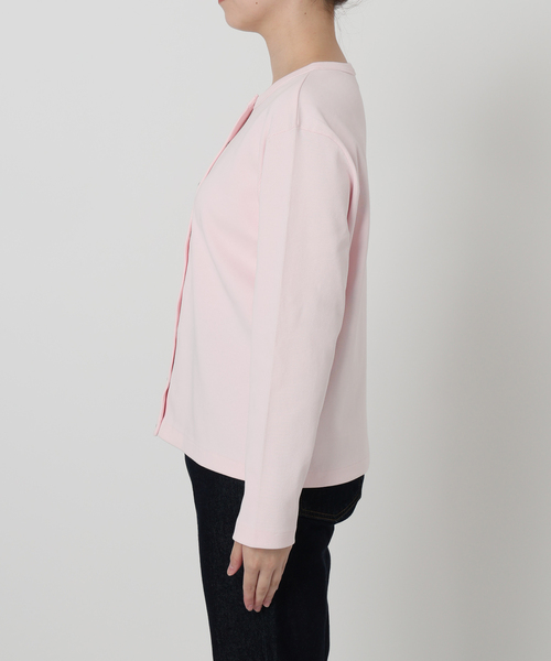 SLOBE IENA ピンク embroidery カーディガン SLOBE IENA - 【人気完売品】SLOBE IENA☆embroidery
