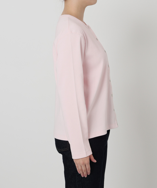 SLOBE IENA（スローブイエナ） カーディガン 「WEB限定/追加」フライス