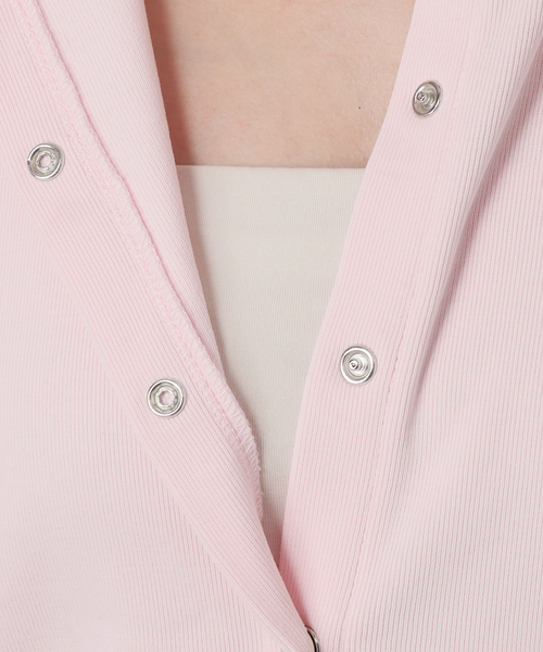 SLOBE IENA（スローブイエナ） カーディガン 「WEB限定/追加」フライス