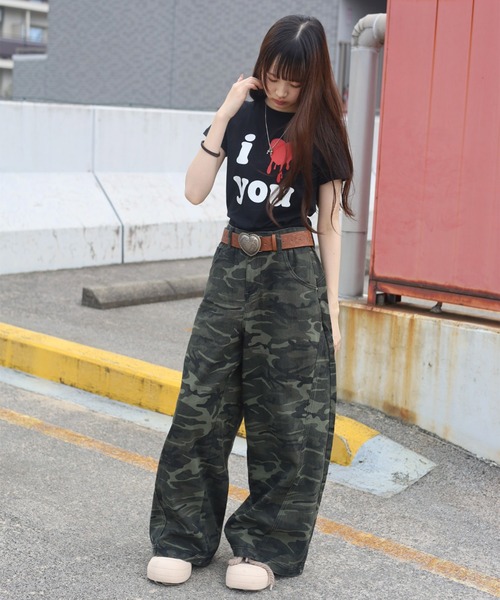ATMARK ワイドパンツ ジーンズ デニム デニムパンツ 「ZOZO限定 