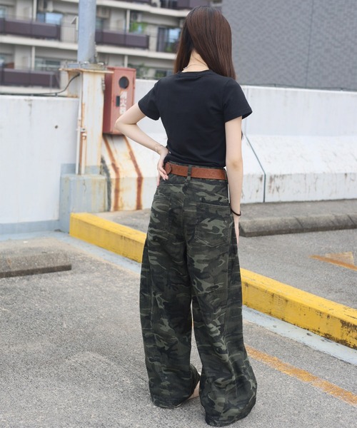ATMARK ワイドパンツ ジーンズ デニム デニムパンツ 「ZOZO限定 