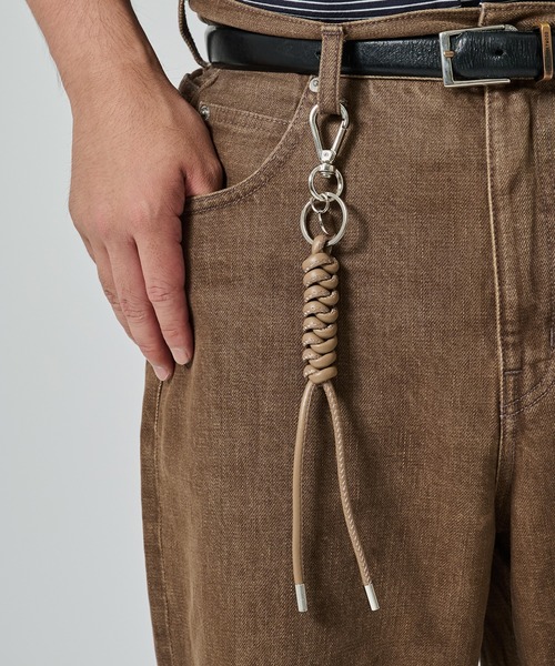ITTI キーホルダー 「ITTI」CRISTY SNAKEKNOT CHARM / STCOW