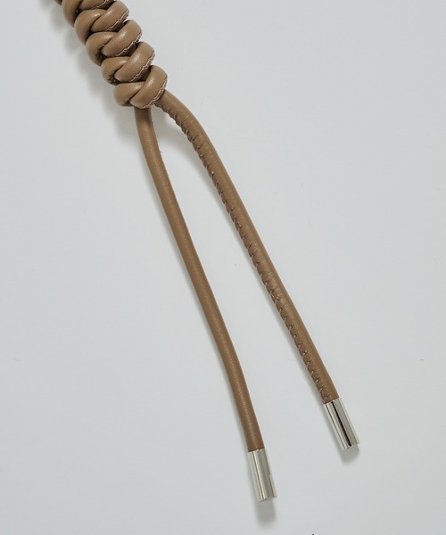 小物 ITTI CRISTY SNAKEKNOT CHARM / STCOW ITTI / CRISTY SNAKE KNOT CHARM / STCOW -TAUPE-