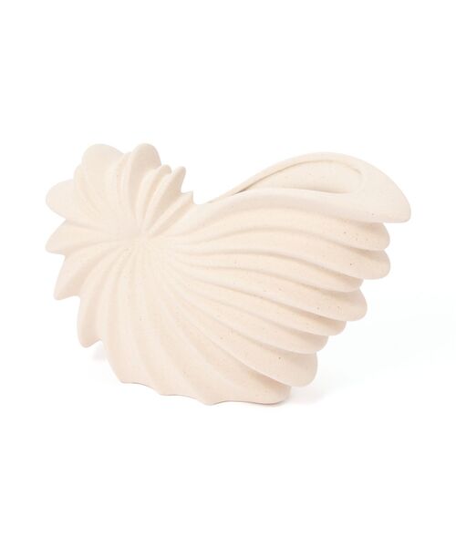 Francfranc（フランフラン） 花瓶 セラミック シェル フラワーベース