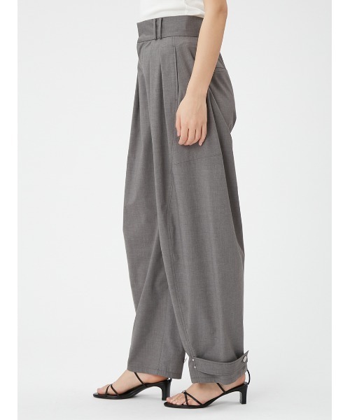 FRAY I.D（フレイ・アイディー） パンツ 0 グレー レディース