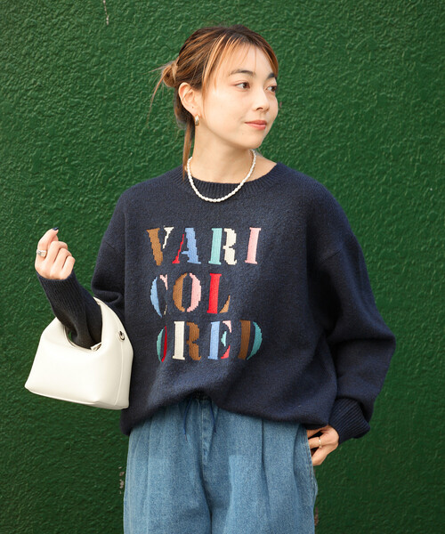 FREAK'S STORE（フリークスストア） ニット セーター カラフル刺繍