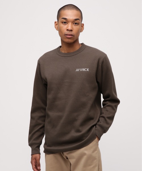 AVIREX（アヴィレックス） tシャツ 「WEB＆DEPOT限定」STENCIL