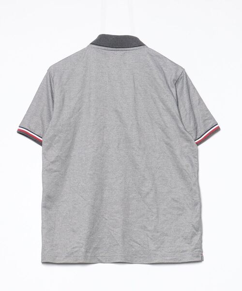 「arnold palmer timeless」 刺繍半袖ポロシャツ 4 グレー メンズ_画像2