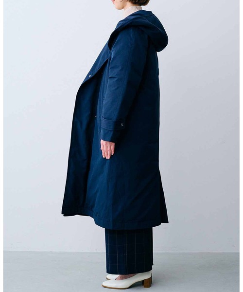 IEDIT（イディット） ダウンコート X-LARGE ネイビー レディース