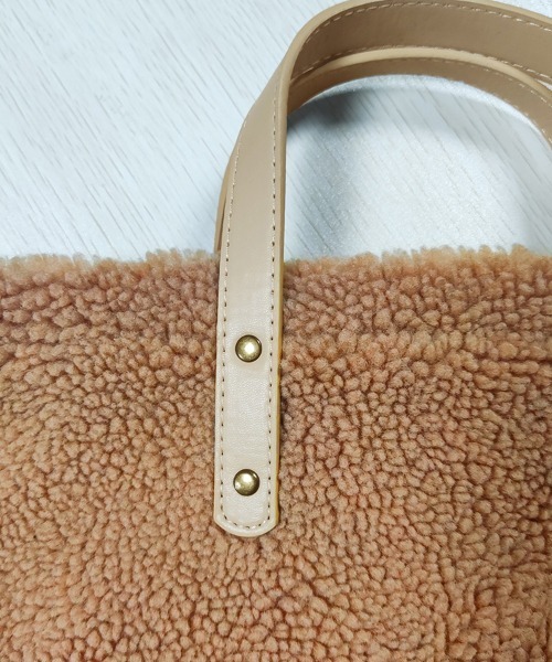 トートバッグ ふわもこ素材トートバッグ レディース : ZOZOTOWN Yahoo