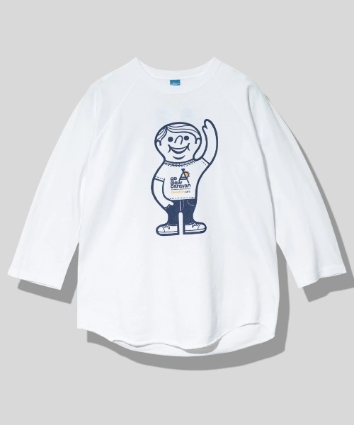 GOOD ON（グッドオン） tシャツ GOOD ON BOY x GSC BASEBALL TEE EX