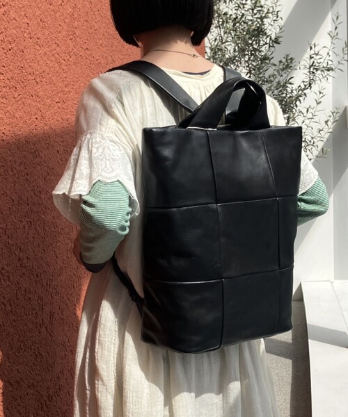 カンペール　リュック　ブラック　コットン　バックパック　レディース　大容量 CAMPER（カンペール） デイバック リュック Urraca リュック