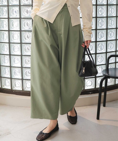 titivate（ティティベイト） パンツ カーブデザインツイルパンツ