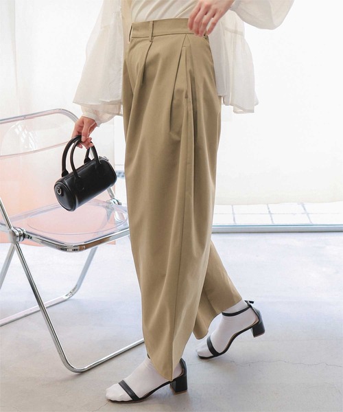 けいてぃー。様 titivate（ティティベイト） パンツ カーブデザインツイルパンツ