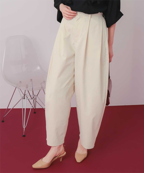 titivate（ティティベイト） パンツ カーブデザインツイルパンツ