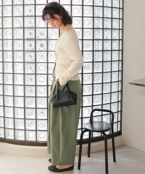 titivate（ティティベイト） パンツ カーブデザインツイルパンツ