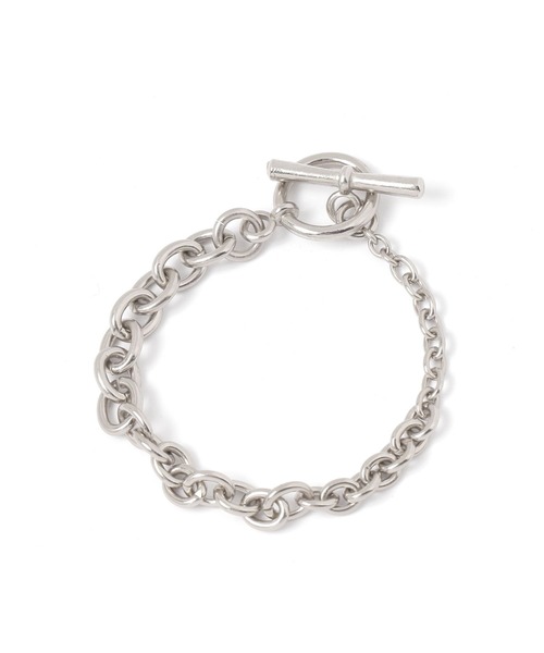 niko and…（ニコアンド） ブレスレット 加工シルバーブレスレット