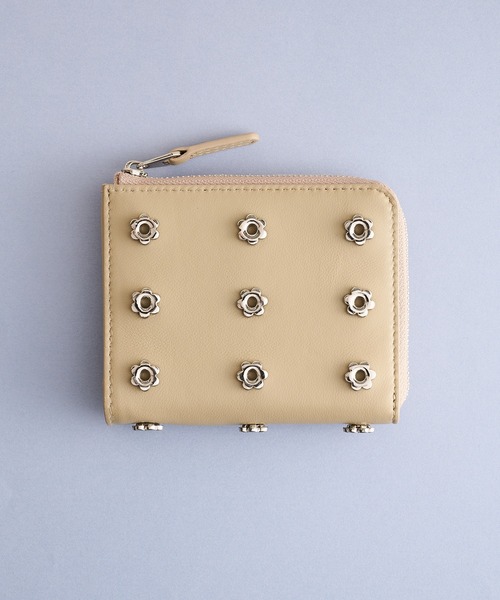 Hashibami（ハシバミ） 財布 「HASHIBAMI」フラワーハトメ