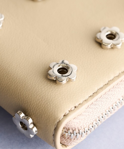 Hashibami（ハシバミ） 財布 「HASHIBAMI」フラワーハトメ