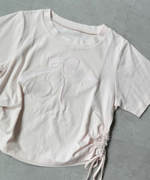 「one after another NICE CLAUP」 半袖Tシャツ FREE イエロー レディース_画像3