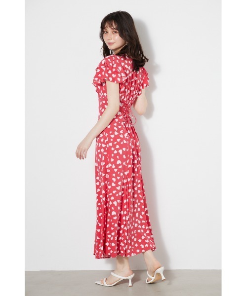 「rienda」 半袖ワンピース SMALL ベージュ レディース_画像8