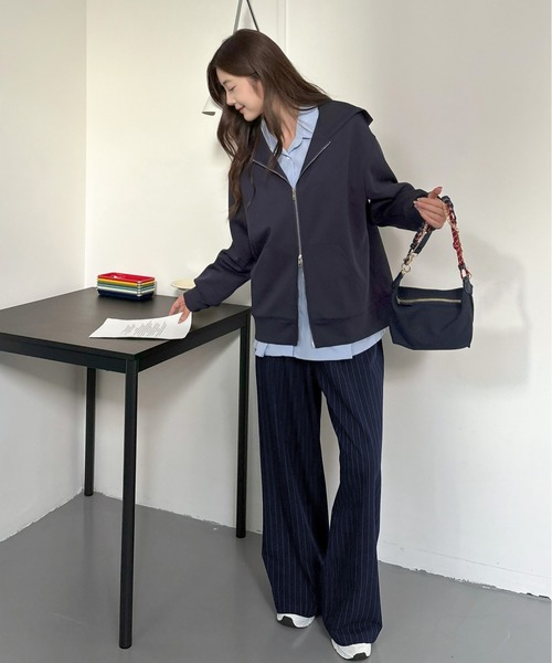 パンツ ストライプワイドパンツ レディース : ZOZOTOWN Yahoo!店