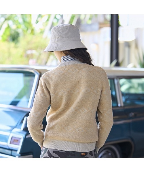 Rosasen（ロサーセン） ニット セーター 「Rosasen/GOLF」オルテガ柄