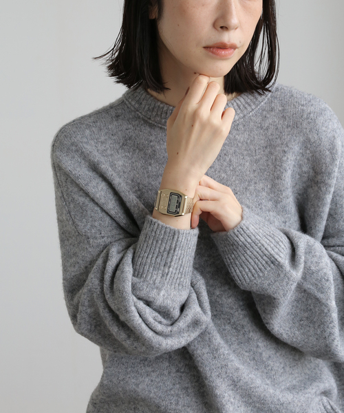 HIROB（ヒロブ） 腕時計 レディース Web限定 CASIO PREMIUM A1100G-5JF