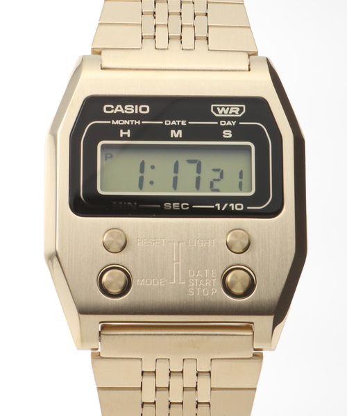 HIROB（ヒロブ） 腕時計 Web限定 CASIO PREMIUM A1100G-5JF レディース