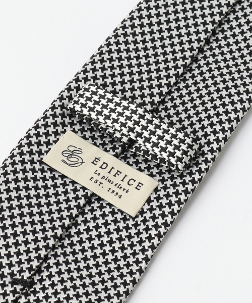 EDIFICE（エディフィス） ネクタイ AX ハウンドトゥースタイ